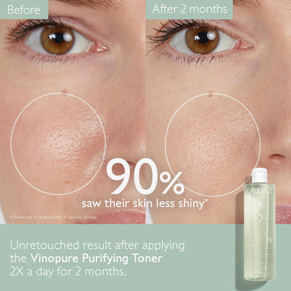 Caudalie Vinopure Natural Salicylic Acid Pore Minimizing Toner - 6.7 oz Avelisse