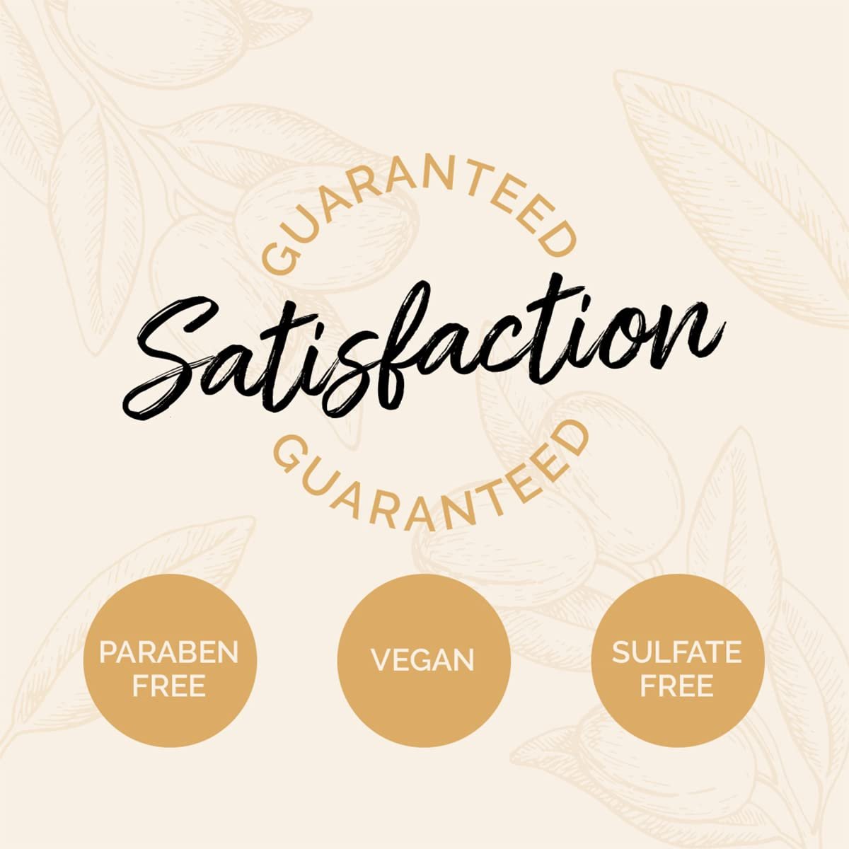 100% Pure Organic Moroccan Argan Oil for Hair, Skin, Nails, Cuticles, Face & Beard - Cold Pressed, Unscented - Filtered Through Cotton & Charcoal - All Natural Moisturizer - 2 Fl Oz Avelisse