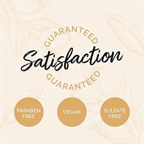 100% Pure Organic Moroccan Argan Oil for Hair, Skin, Nails, Cuticles, Face & Beard - Cold Pressed, Unscented - Filtered Through Cotton & Charcoal - All Natural Moisturizer - 2 Fl Oz Avelisse