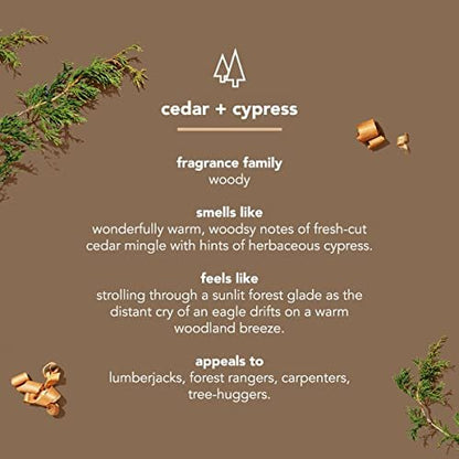 Method Cedar & Cypress Men's Bar Soap - 6 oz (Pack of 1) - Plant-Based Body Wash