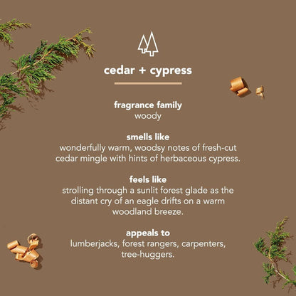 Method Cedar & Cypress Men's Bar Soap - 6 oz (Pack of 1) - Plant-Based Body Wash