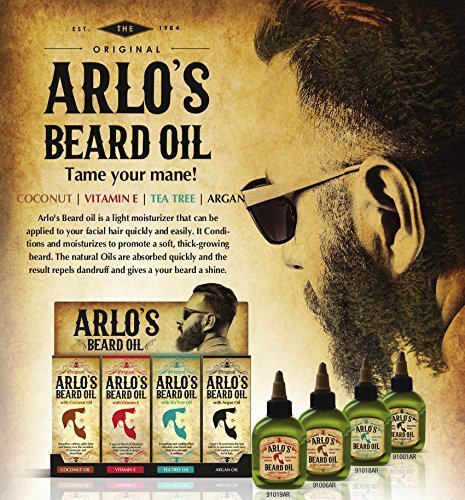 Arlo's 99% Natural Original Beard Oil - Pro-Growth Beard Oil for Men, 2.5 Fl Oz - görsel 7