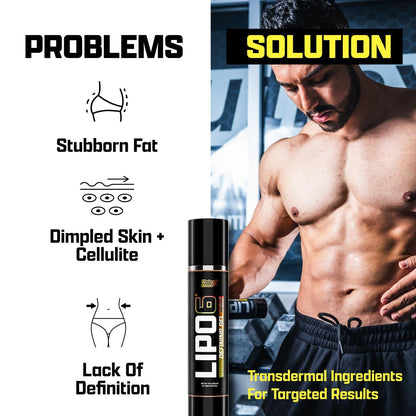 Lipo-6 Defining Gel: Sweat Enhancer Hot Cream for Skin Toning, Tightening & Firming Avelisse