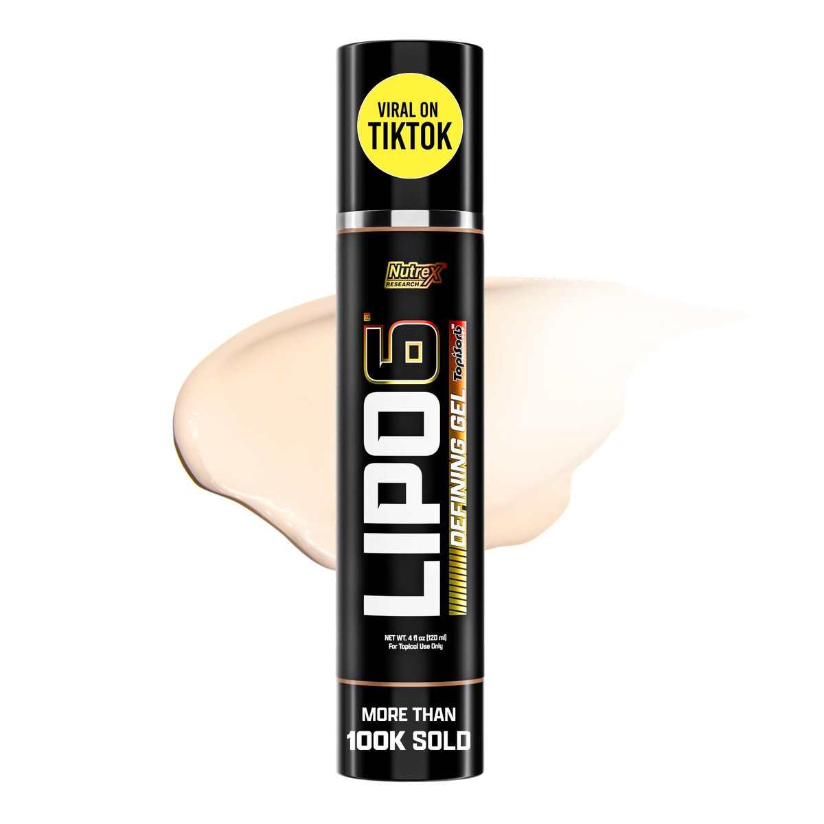 Lipo-6 Defining Gel: Sweat Enhancer Hot Cream for Skin Toning, Tightening & Firming Avelisse