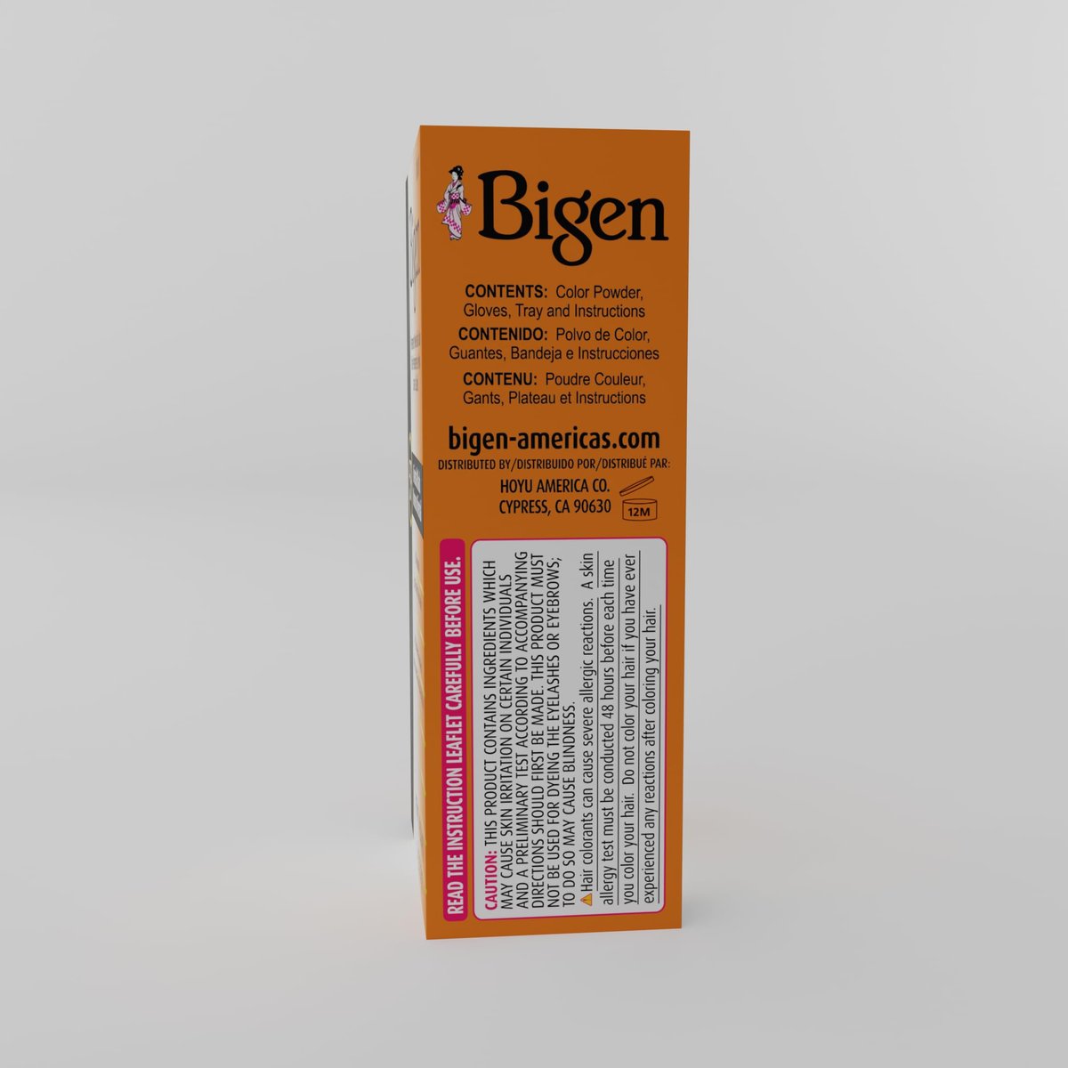 #57 Dark Brown Bigen Permanent Powder Hair Color - 6 Pack Avelisse