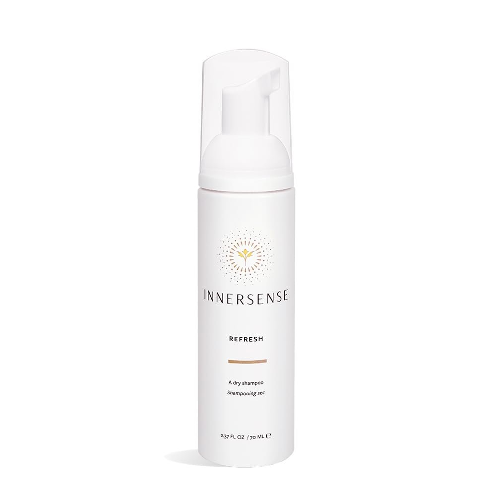 INNERSENSE Organic Beauty Natural Refresh Dry Shampoo - Non-Toxic, Cruelty-Free Clean Haircare, 2.4 oz Avelisse
