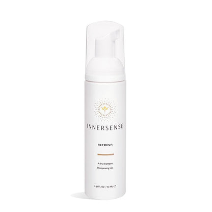 INNERSENSE Organic Beauty Natural Refresh Dry Shampoo - Non-Toxic, Cruelty-Free Clean Haircare, 2.4 oz Avelisse