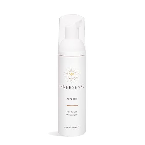 INNERSENSE Organic Beauty Natural Refresh Dry Shampoo - Non-Toxic, Cruelty-Free Clean Haircare, 2.4 oz Avelisse