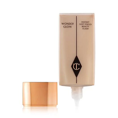 Charlotte Tilbury Wonderglow Face Primer - Soft-Focus Illuminating Dewy Primer with Hyaluronic Acid & Rosehip Oil (15ml) Avelisse