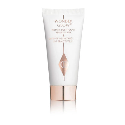 Charlotte Tilbury Wonderglow Face Primer - Soft-Focus Illuminating Dewy Primer with Hyaluronic Acid & Rosehip Oil (15ml) Avelisse