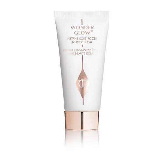 Charlotte Tilbury Wonderglow Face Primer - Soft-Focus Illuminating Dewy Primer with Hyaluronic Acid & Rosehip Oil (15ml) Avelisse