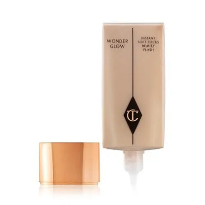 Charlotte Tilbury Wonderglow Face Primer - Soft-Focus Illuminating Dewy Primer with Hyaluronic Acid & Rosehip Oil (15ml) Avelisse