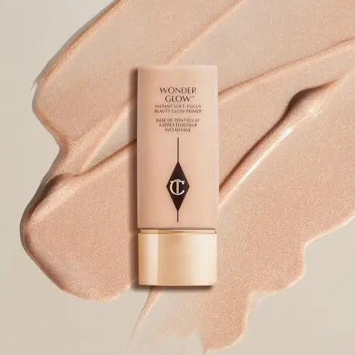 Charlotte Tilbury Wonderglow Face Primer - Soft-Focus Illuminating Dewy Primer with Hyaluronic Acid & Rosehip Oil (15ml) Avelisse