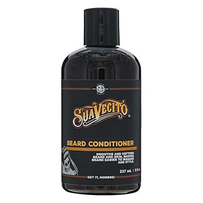 Suavecito Beard Conditioner - Smoothing and Softening Beard Conditioner for Men, 8 oz Avelisse