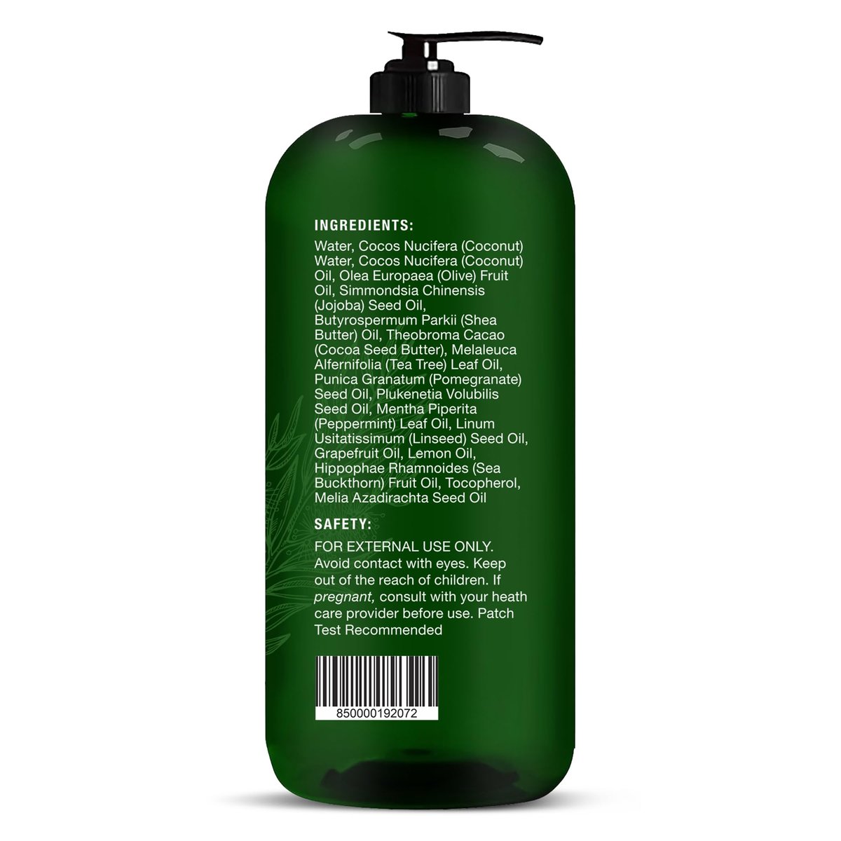 Majestic Pure Tea Tree Body Wash – Soothes Dry, Flaky Skin & Nourishes Irritated Areas – 16 fl oz Avelisse