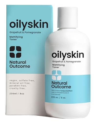 Natural Outcome Oily Skin Face Toner | Purifying Astringent Facial Toner | Naturally Keeps Skin Matte & Shine Free | Minimizes Appearance of Pores While Keeping Skin Hydrated with Aloe Vera | 8 oz Avelisse