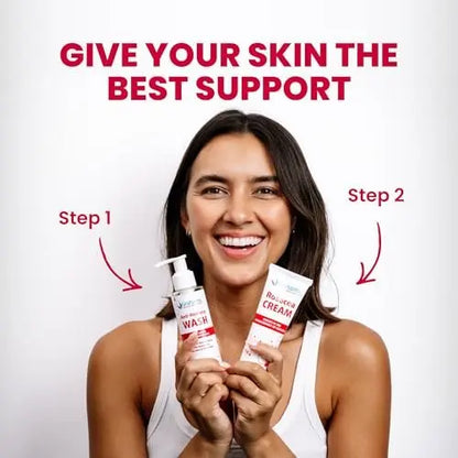 Grahams Natural Rosacea Treatment for Face Redness – Clinically Proven Anti Redness Moisturizer, Soothes & Reduces Flare Ups, Hypoallergenic & Steroid-Free (2.64 oz) Avelisse