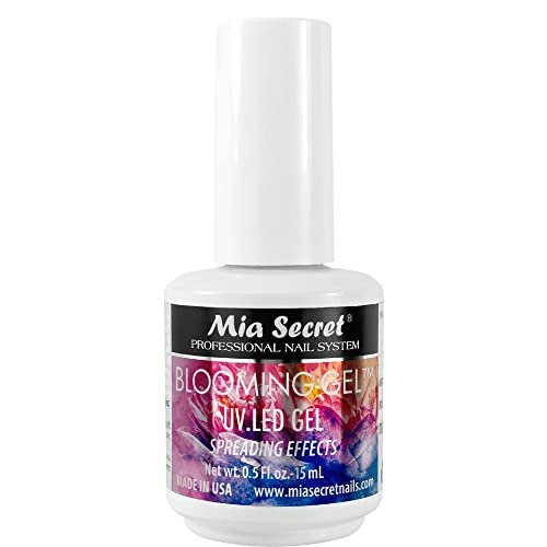Mia Secret Blooming Gel - Pink, 0.5 fl oz - Made in USA for DIY Nail Art & Salon Decoration Avelisse