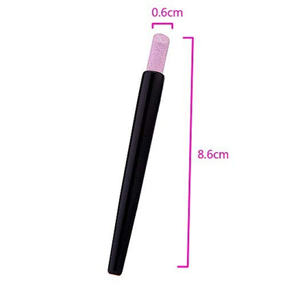 Yimart 5-Piece Stone Sanding Nail File Set - Cuticle Remover, Buffer & Manicure Tools for Salon-Quality Nails Avelisse