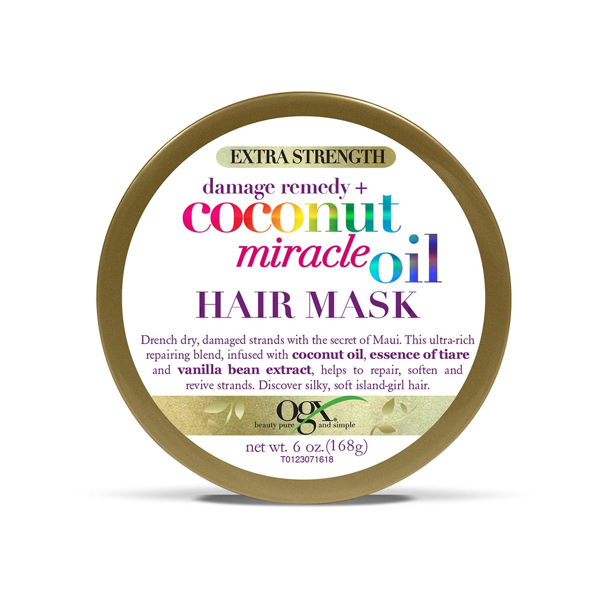OGX Extra Strength Damage Remedy + Coconut Miracle Oil Hair Mask - 6 oz Avelisse