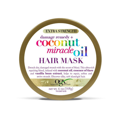 OGX Extra Strength Damage Remedy + Coconut Miracle Oil Hair Mask - 6 oz Avelisse