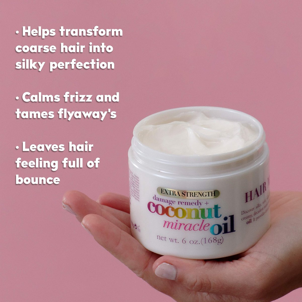 OGX Extra Strength Damage Remedy + Coconut Miracle Oil Hair Mask - 6 oz Avelisse