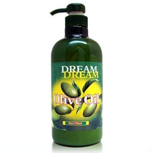 Dream Olive Oil Lotion for Body, Hands and Feet – 25.5 oz (750ml), Non-Greasy, Long-Lasting Moisturizer for Dry Skin, Salon-Trusted Avelisse