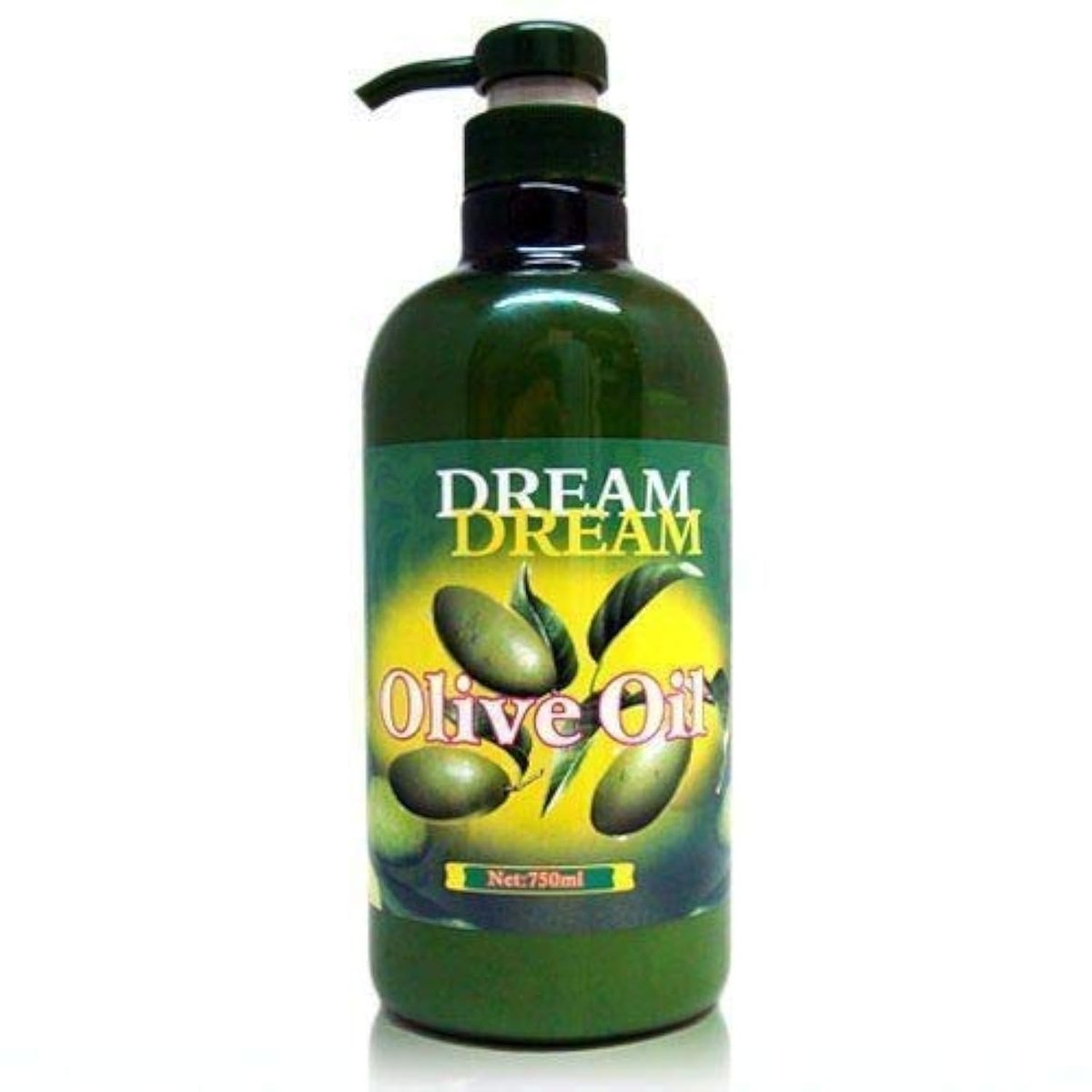 Dream Olive Oil Lotion for Body, Hands and Feet – 25.5 oz (750ml), Non-Greasy, Long-Lasting Moisturizer for Dry Skin, Salon-Trusted Avelisse