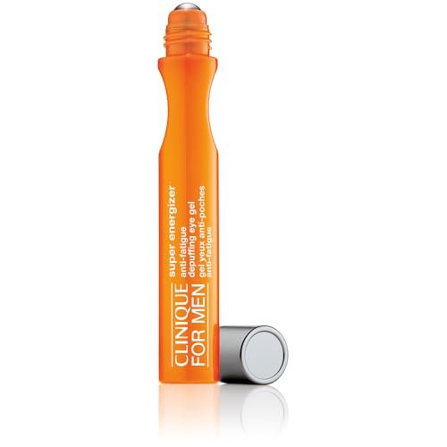 Clinique For Men Super Energizer Anti-Fatigue De-Puffing Eye Gel with Hyaluronic Acid – Energizing, Brightening & Hydrating Eye Treatment, 0.5 Fl Oz Avelisse