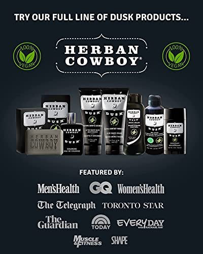 Herban Cowboy DUSK Deodorant 3-Pack – Natural, Aluminum-Free Deodorant for Men Avelisse