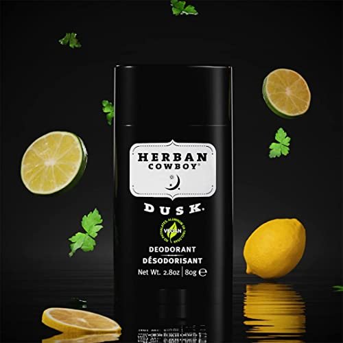 Herban Cowboy DUSK Deodorant 3-Pack – Natural, Aluminum-Free Deodorant for Men Avelisse