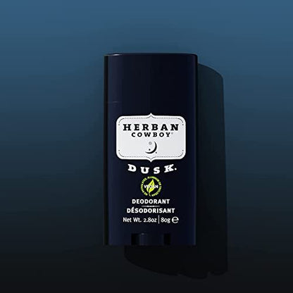 Herban Cowboy DUSK Deodorant 3-Pack – Natural, Aluminum-Free Deodorant for Men Avelisse