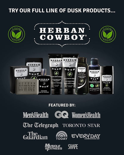 Herban Cowboy DUSK Deodorant 3-Pack – Natural, Aluminum-Free Deodorant for Men Avelisse