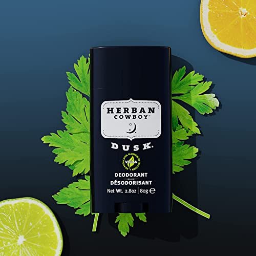 Herban Cowboy DUSK Deodorant 3-Pack – Natural, Aluminum-Free Deodorant for Men Avelisse