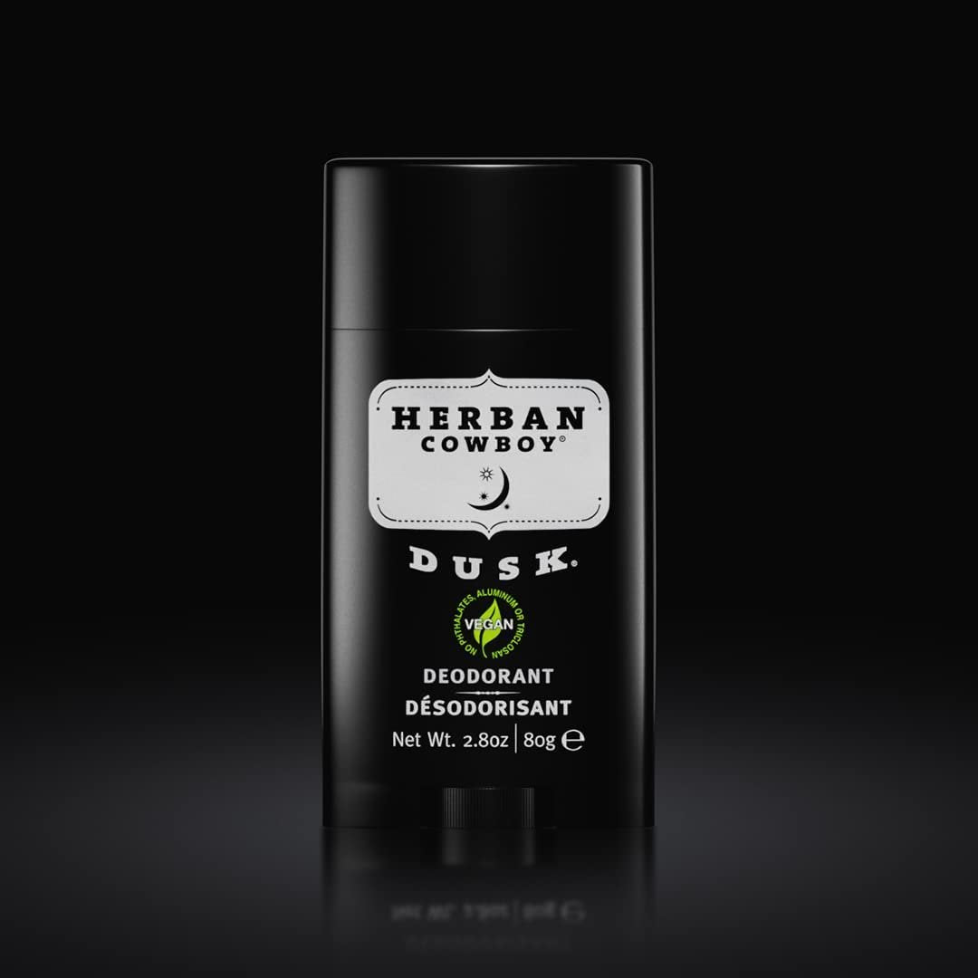 Herban Cowboy DUSK Deodorant 3-Pack – Natural, Aluminum-Free Deodorant for Men Avelisse