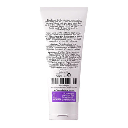 TOUCH Microdermabrasion Facial Scrub & Face Exfoliator – Dermatologist Grade Crystals for Anti-Aging, Wrinkles, Dullness & Pores – Large 4 oz Avelisse