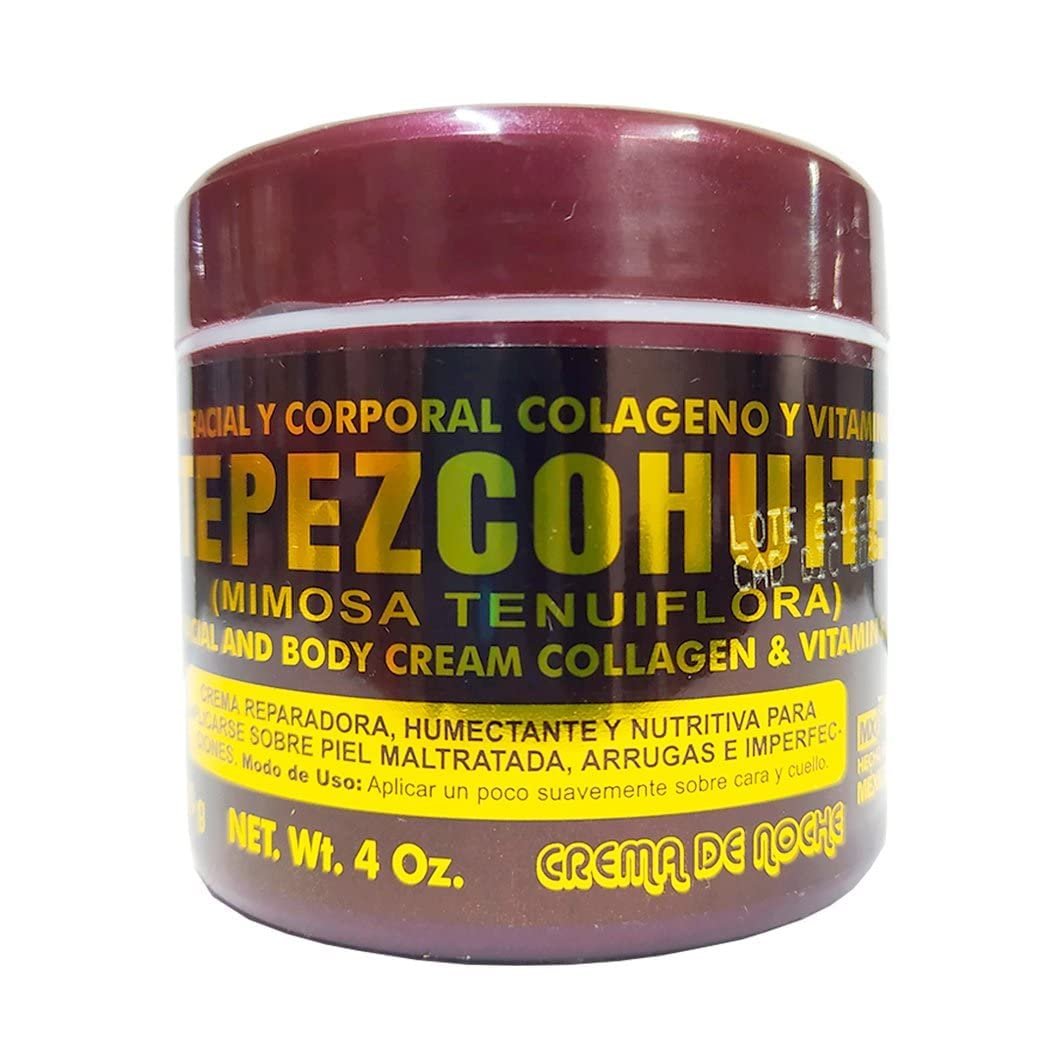Del Indio Papago Tepezcohuite Cream with Collagen and Vitamin E - 60g - görsel 5