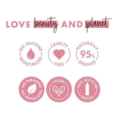 Love Beauty and Planet Delicious Glow Body Lotion Murumuru Butter & Rose for Soft, Glowing Skin, 13.5 oz Avelisse