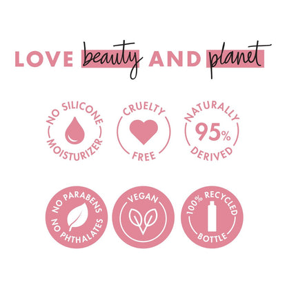 Love Beauty and Planet Delicious Glow Body Lotion Murumuru Butter & Rose for Soft, Glowing Skin, 13.5 oz Avelisse