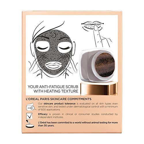 L'Oreal Paris Pure Sugar Face Scrub with Kona Coffee – Exfoliating Scrub for Soft, Glowing Skin, 1.7 oz Avelisse
