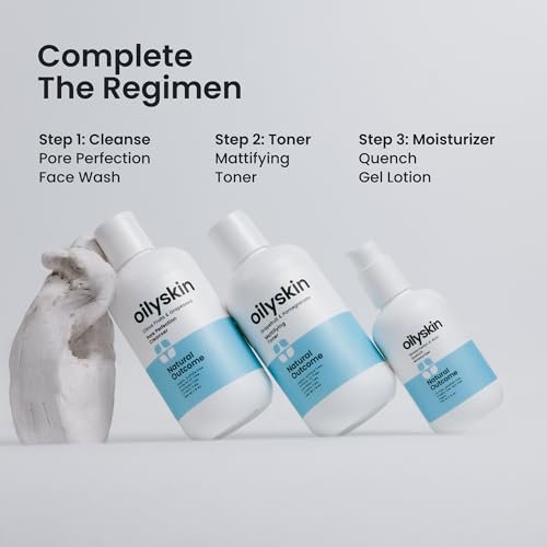 Natural Outcome Oily Skin Cleanser | Oil Control Daily Face Wash | Pore Hydrating Non-Greasy Cleansing Gel with Purifying Citrus Extracts | Sulfate & Cruelty Free | 8 oz - görsel 13