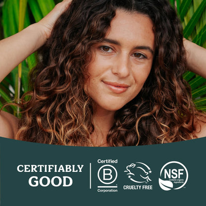 Badger Jojoba & Baobab Conditioning Shampoo Bar - Natural Vegan Hair Bar, 3 oz Avelisse