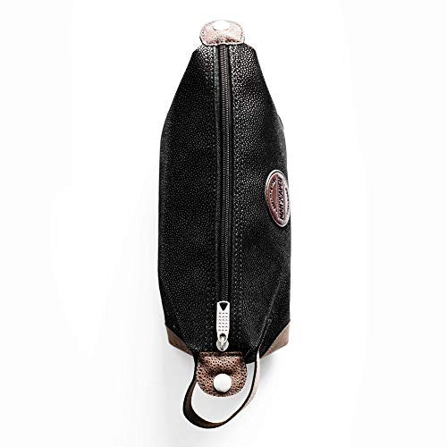 MANSCAPED® The Shed Men's Premium Quality Toiletry Bag – PU Leather Dopp Kit for Travel & Bathroom Organization Avelisse
