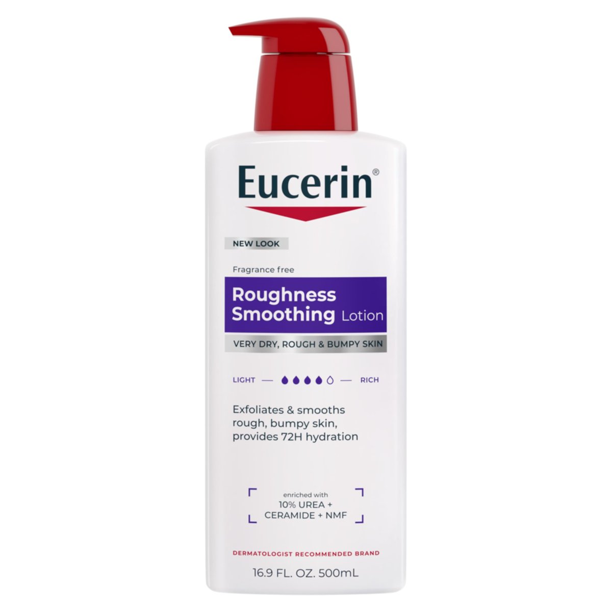 Eucerin Roughness Relief Body Lotion – Urea Enriched Moisturizer for Extremely Dry, Rough Skin, 16.9 Fl Oz Avelisse