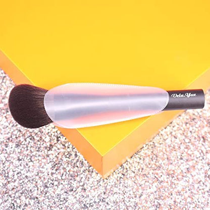 Vela.Yue Angled Blush Makeup Brush - Face Powder Blusher Bronzer Highlighter Contour Brush