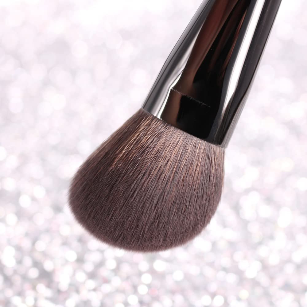 Vela.Yue Angled Blush Makeup Brush - Face Powder Blusher Bronzer Highlighter Contour Brush - görsel 11