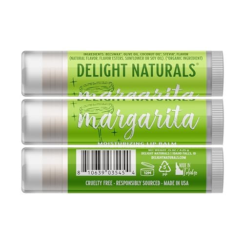 Delight Naturals Margarita Lip Balm - Three Pack - görsel 4