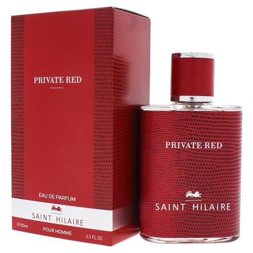 Saint Hilaire Private Red for Men - 3.3 oz EDP Spray | Intense Eau de Parfum - görsel 6
