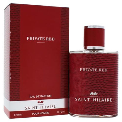 Saint Hilaire Private Red for Men - 3.3 oz EDP Spray | Intense Eau de Parfum