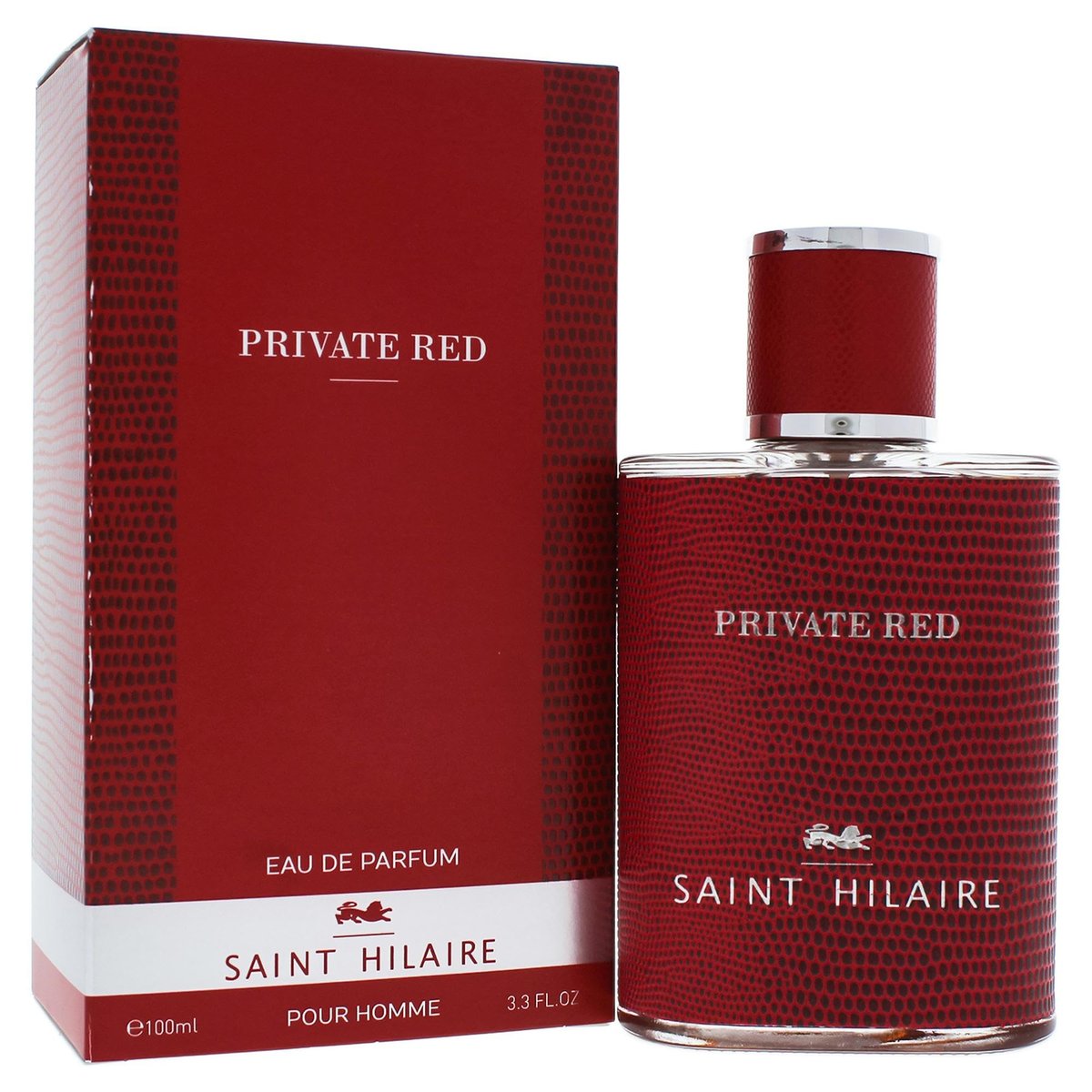 Saint Hilaire Private Red for Men - 3.3 oz EDP Spray | Intense Eau de Parfum - görsel 1